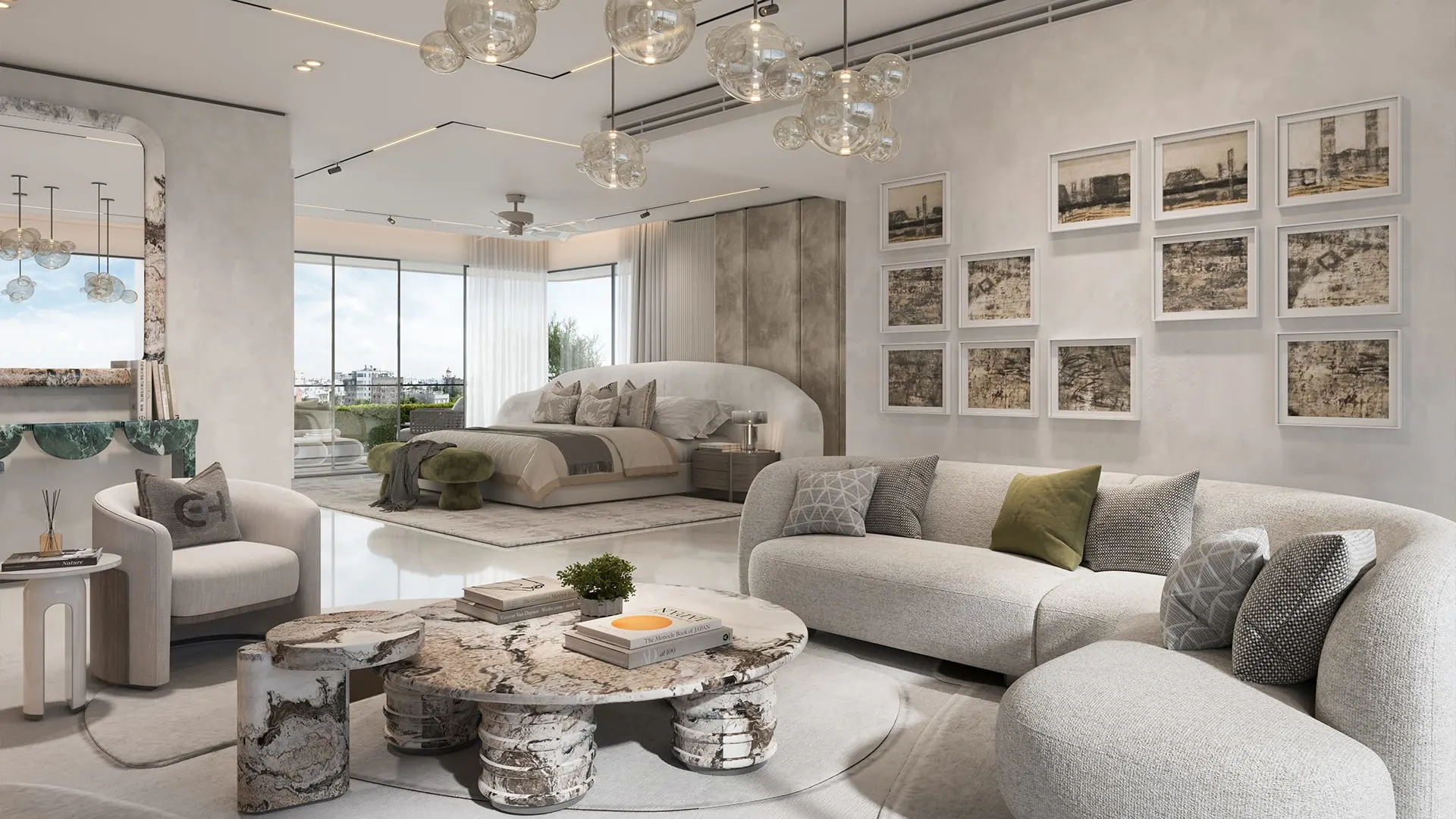 elan spacious living room